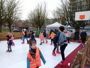 Schaatsen in Delft