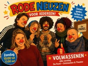 Theater rode neuzen